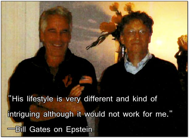 Bill Gates on Epstein: His lifestyle is very different and kind of intriguing, but it would not work for me