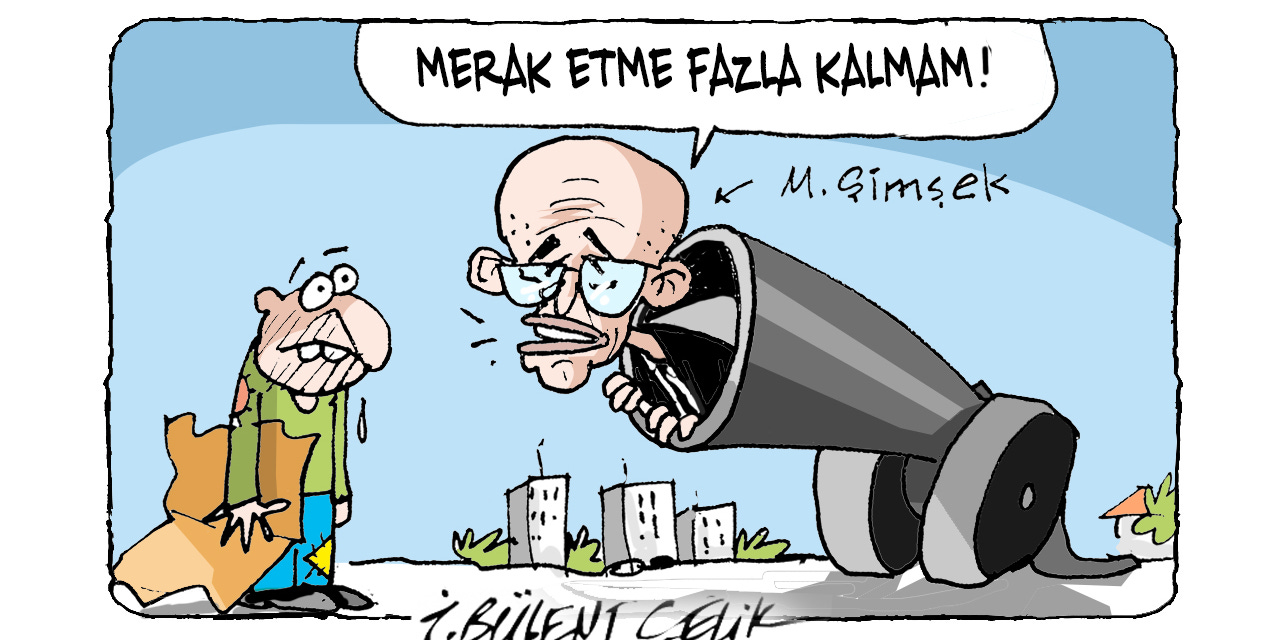 İ. Bülent Çelik'in 17 Şubat 2026 tarihli karikatürü İ. Bülent Çelik'in 17 Şubat 2026 tarihli karikatürü