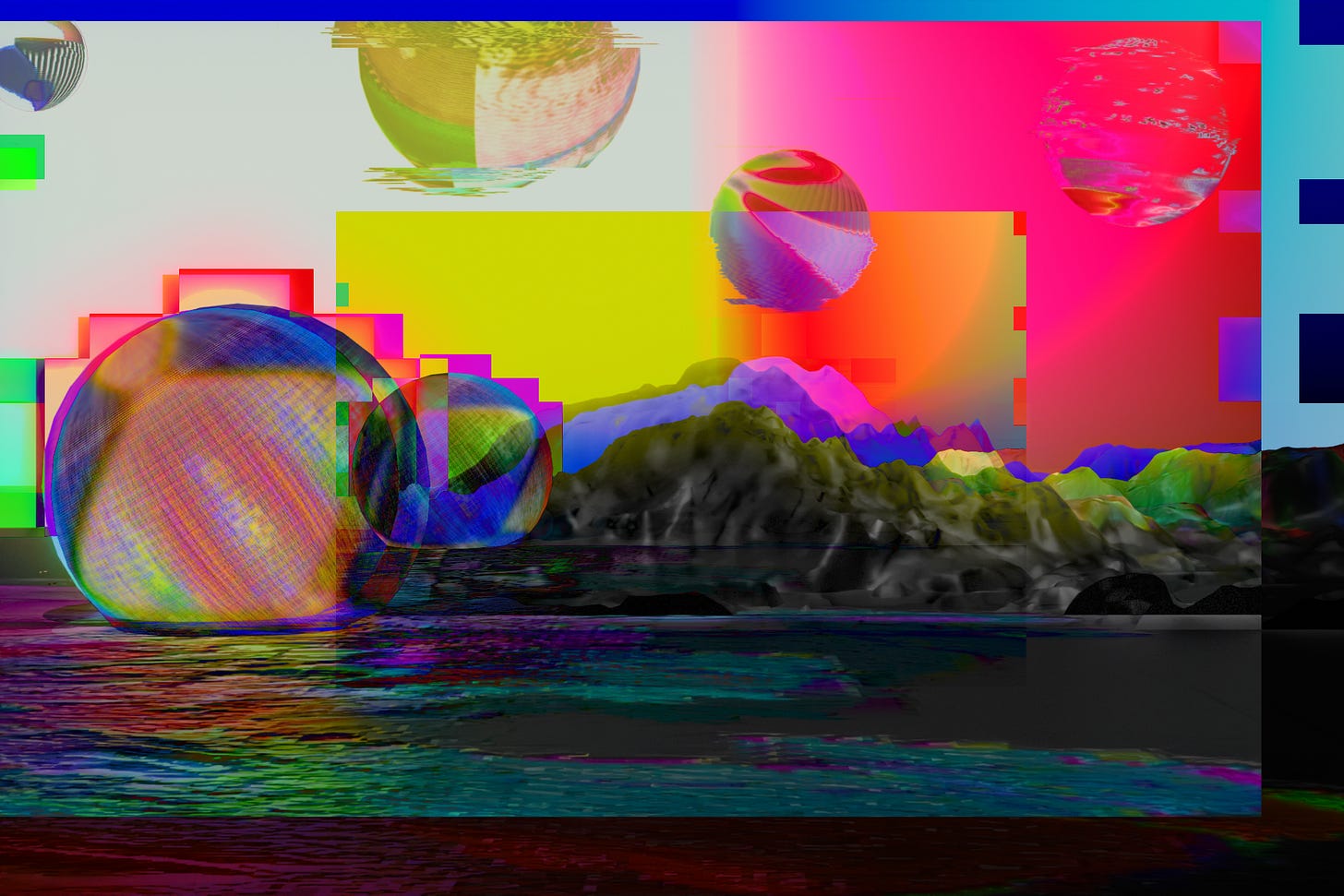 Accidental Pixels #12 "Sunset Haze" Accidental Pixels #12 "Sunset Haze"