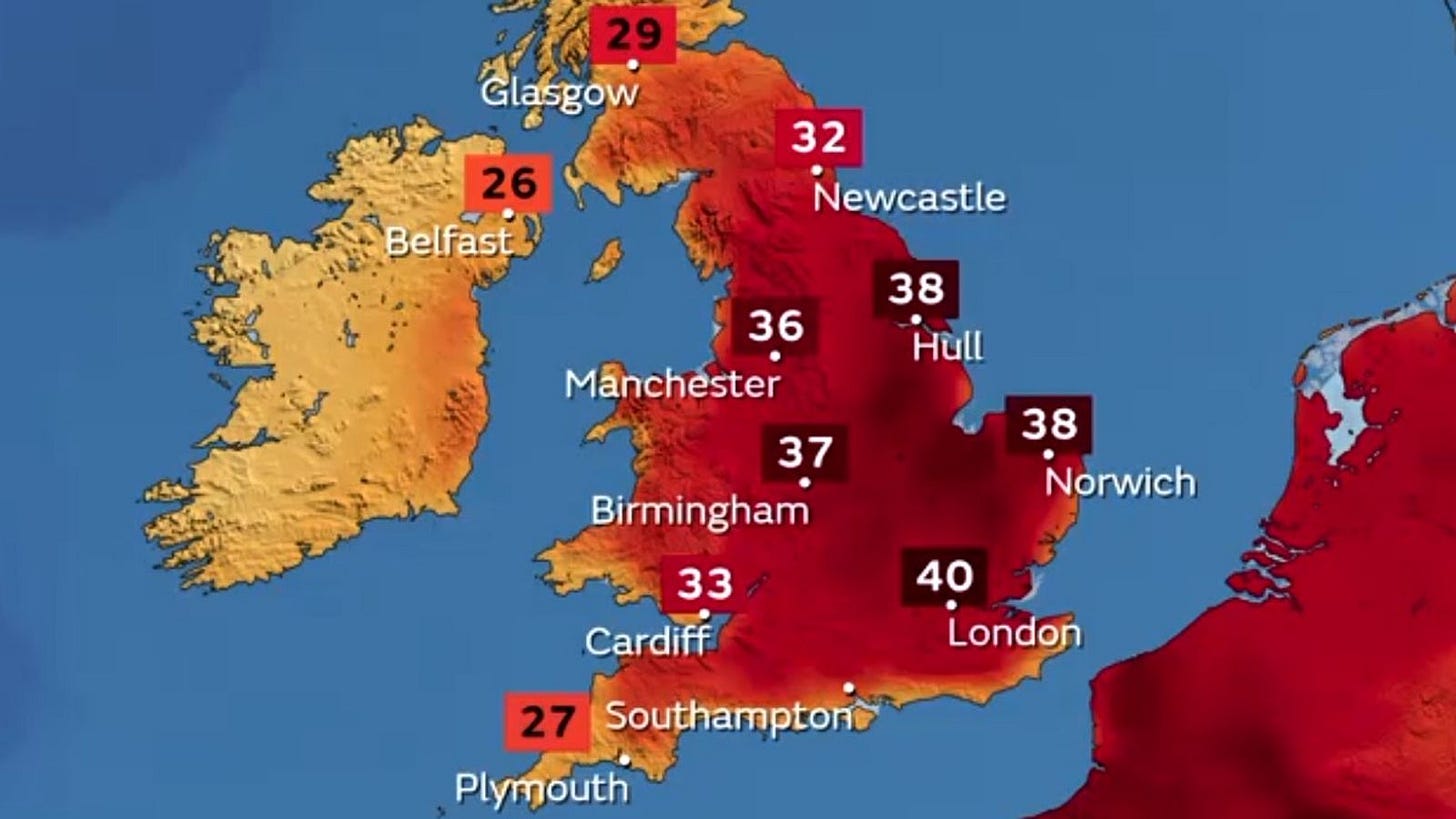 National emergency as red extreme heat warning issued for first time across England | UK News | Sky News National emergency as red extreme heat warning issued for first time across England | UK News | Sky News