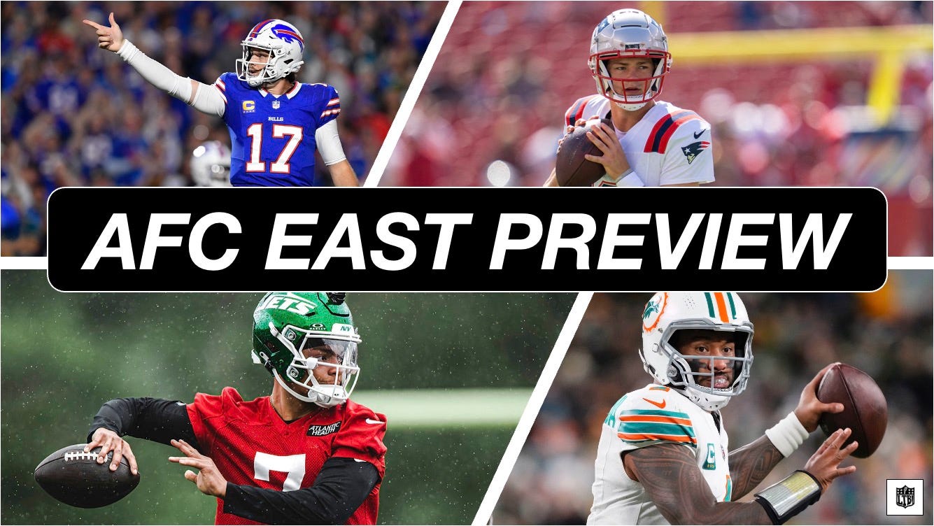AFC East Preview: Bills, Dolphins, Patriots, & Jets Season Outlook