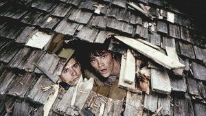 Dean and Sam in the attic in Bugs