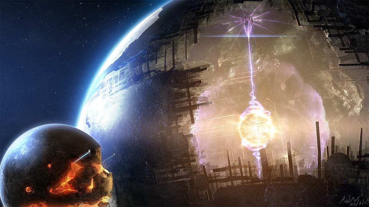 Dyson Spheres. Freeman Dyson, the conceptualist behind… | by Brandon Weigel  | Our Space | Medium