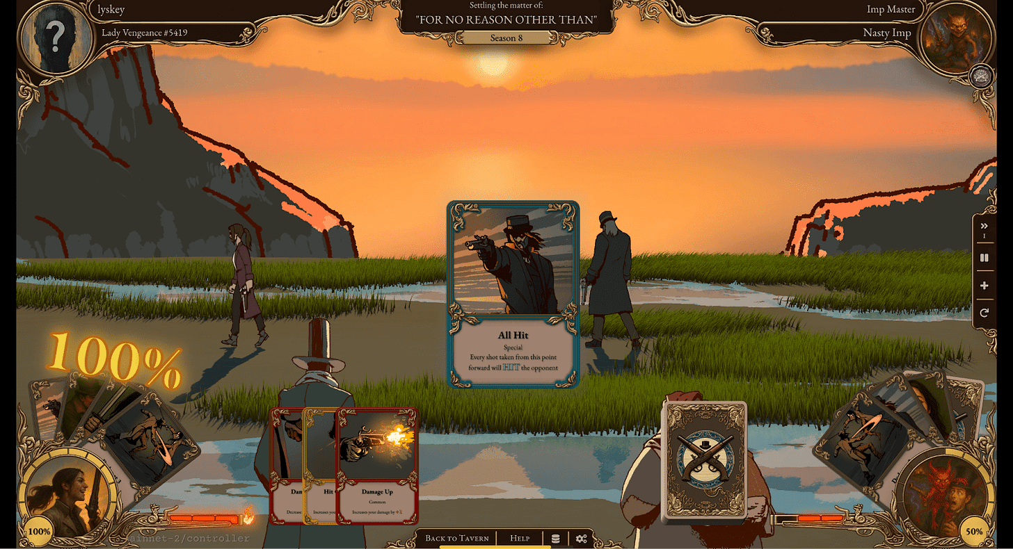 Pistols at Dawn (Cowboy Duels Onchain)
