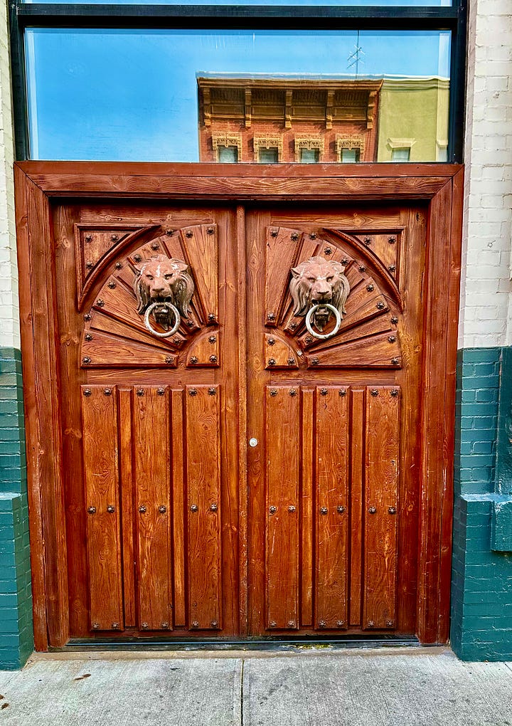 doors and street art