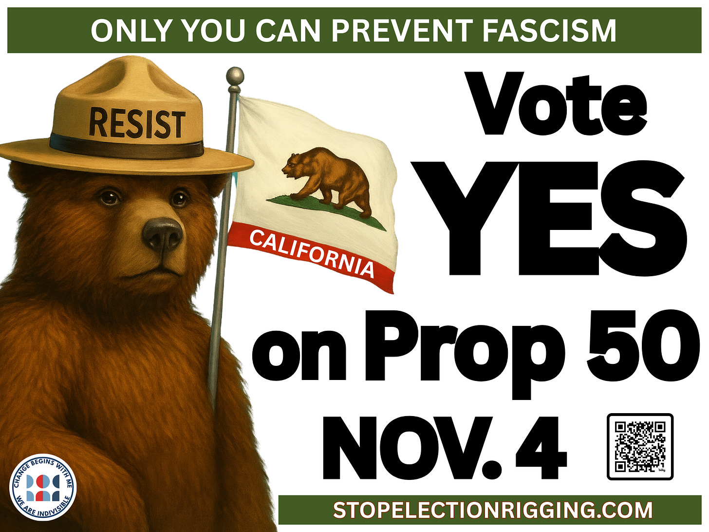 Change Begins With ME - Yes on Prop 50 Postcard Party & NK2 Poster Making!  · Mobilize