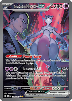 Team Rocket's Mewtwo ex — Destined Rivals, 231/182 Team Rocket's Mewtwo ex — Destined Rivals, 231/182