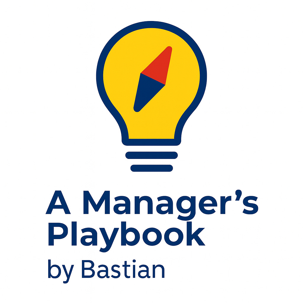 A Manager's Playbook by Bastian