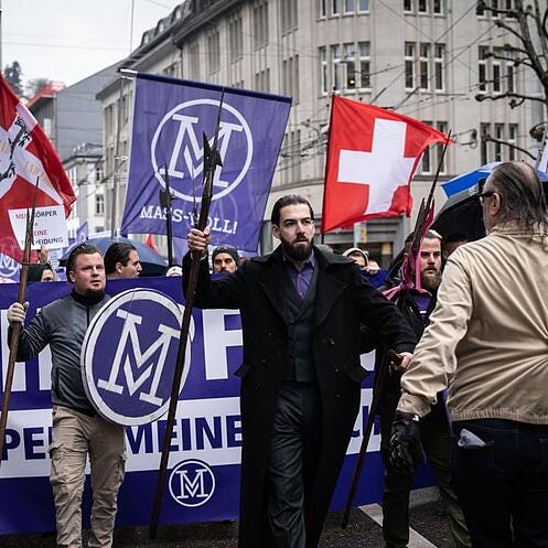 Mass-Voll-Demo in Luzern: FDP-Ärger über Flyer