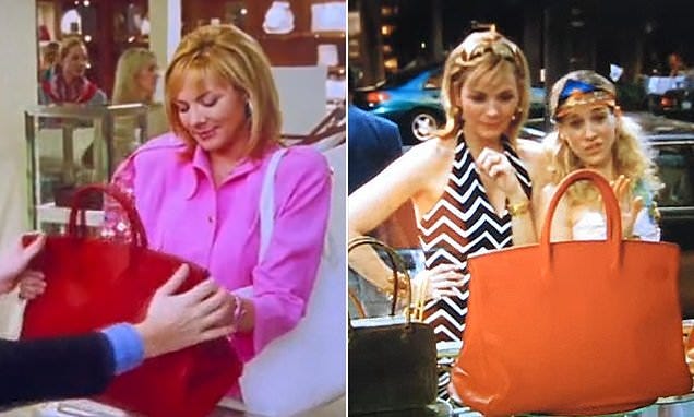 Sex and the City fans left STUNNED by shocking price of Samantha Jones'  Hermes Birkin: 'I wish I could go back in time' | Daily Mail Online