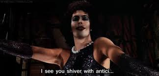 The Vic Theatre - "I see you shiver with anticipation" – Dr. Frank-N-Furter  Is it Halloween yet! It's the time of year to put on your fishnets, wig, and  little gold shorts: