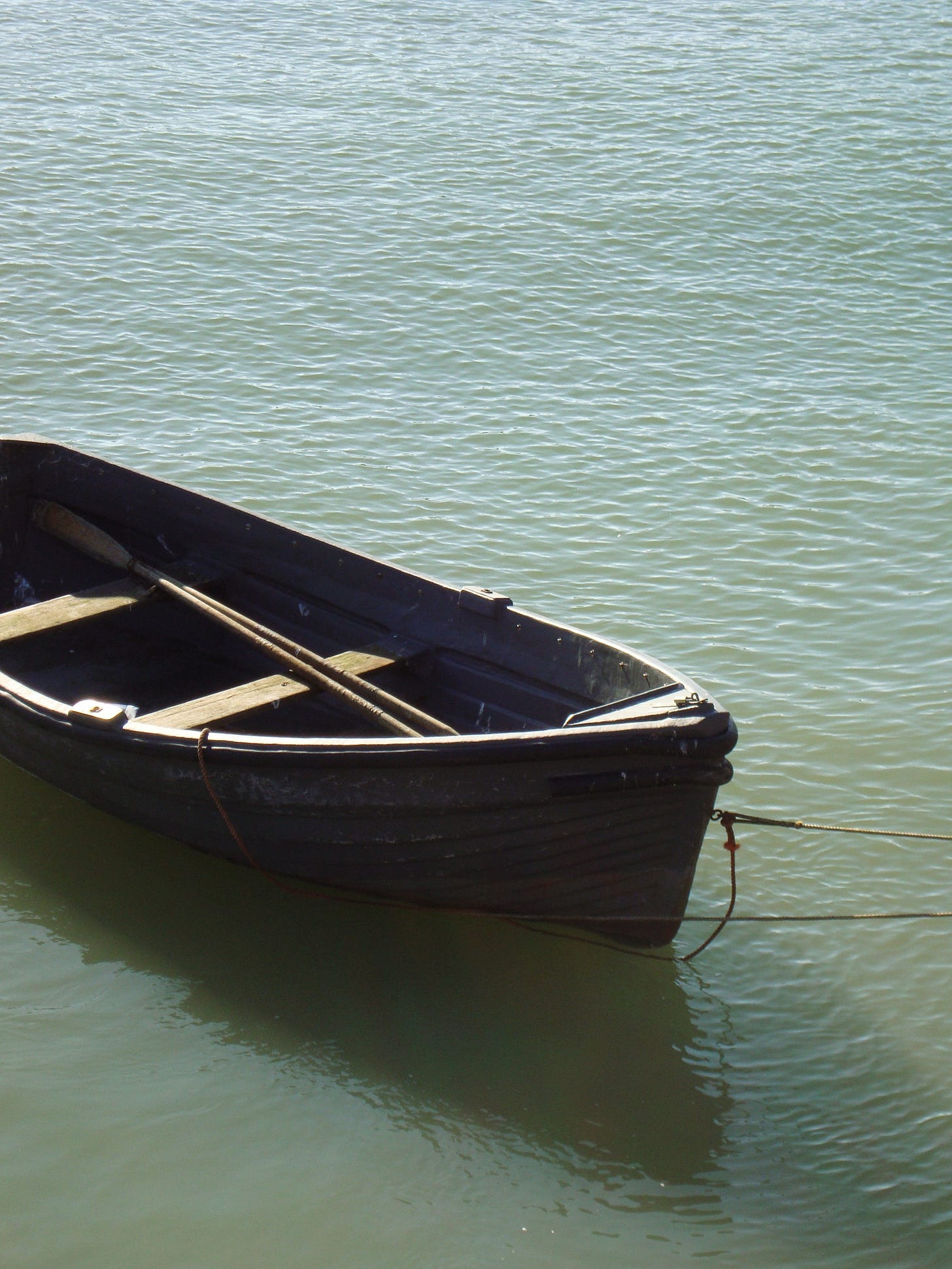 a small tender boat