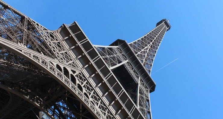 Eiffel tower cover