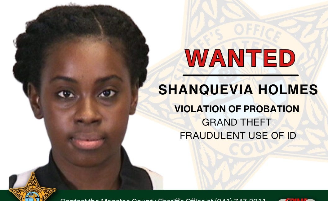 Manatee Sheriff Seeks Public’s Help Locating Probation Violator