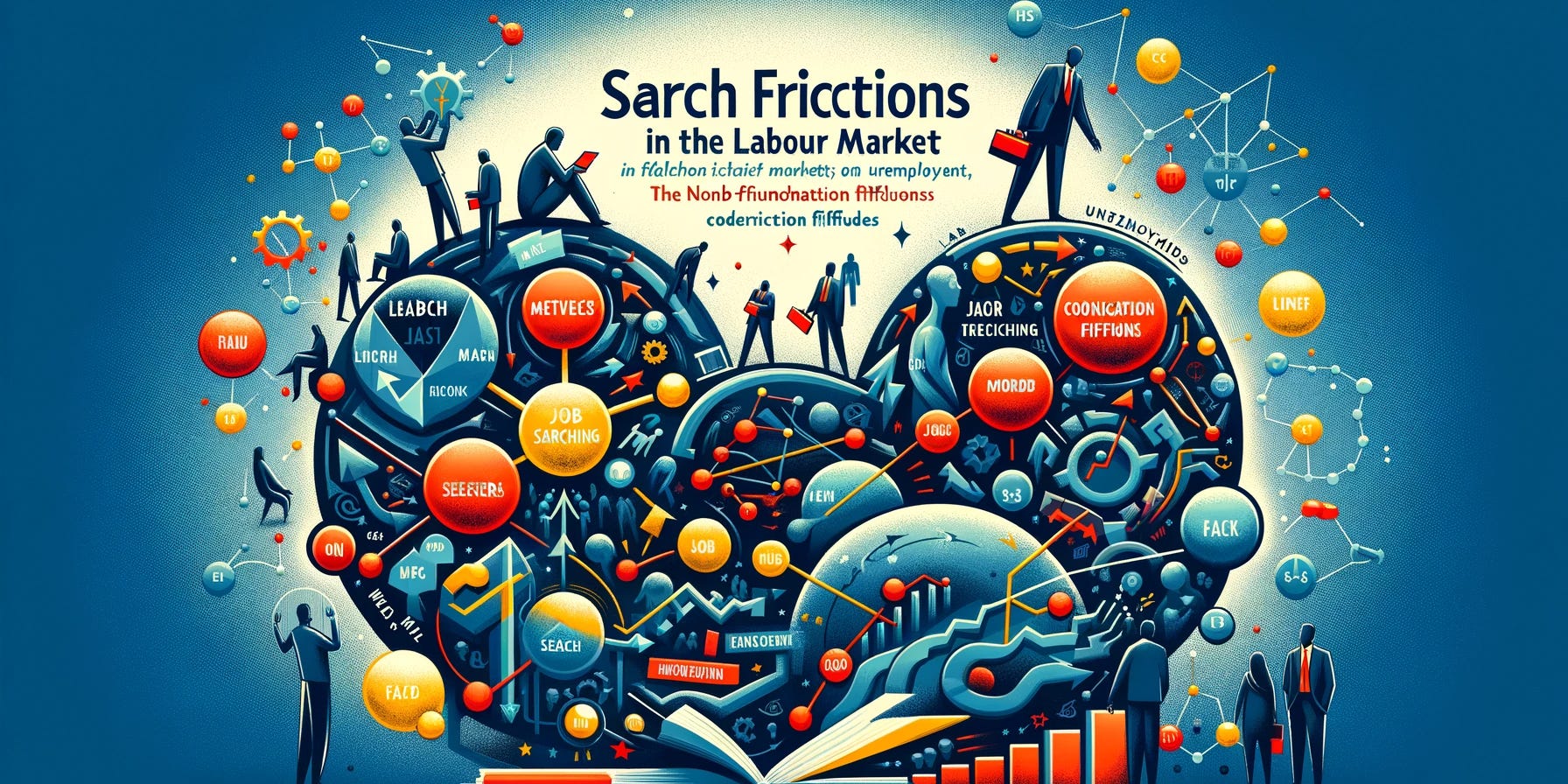 Cover image for Search Frictions in the Labour Market - DMP model | GratitudeSeries 8/60