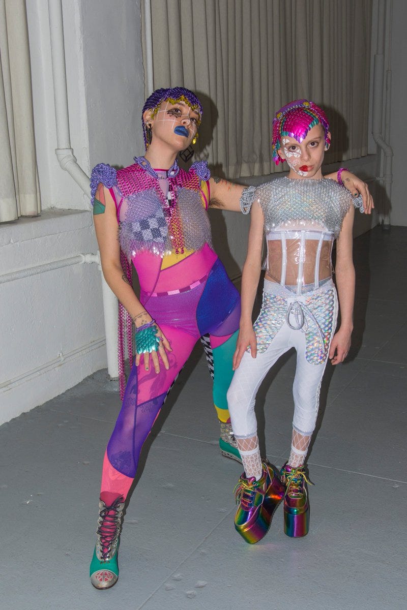 Desmond is Amazing on Twitter: &quot;Had a great time walking for  @rebirthgarments at @efaprojectspace . Thank you Sky Heyn Cubacub! ❤️ Photo  credits to Christopher Sonny Martinez. . 👉 #genderqueer #lgbt #lgbtq #