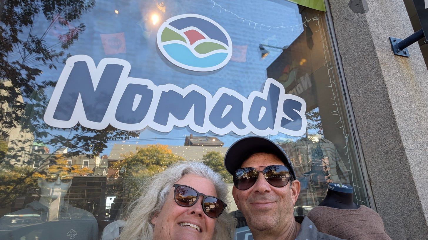 lovely nomad couple