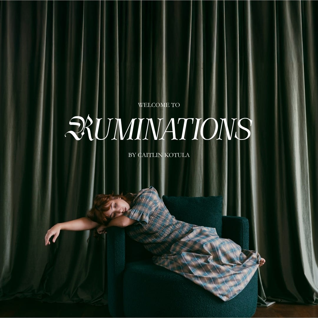 Ruminations