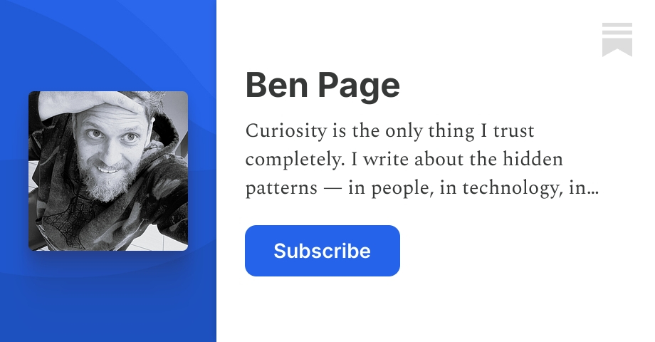 Ben Page | Substack
