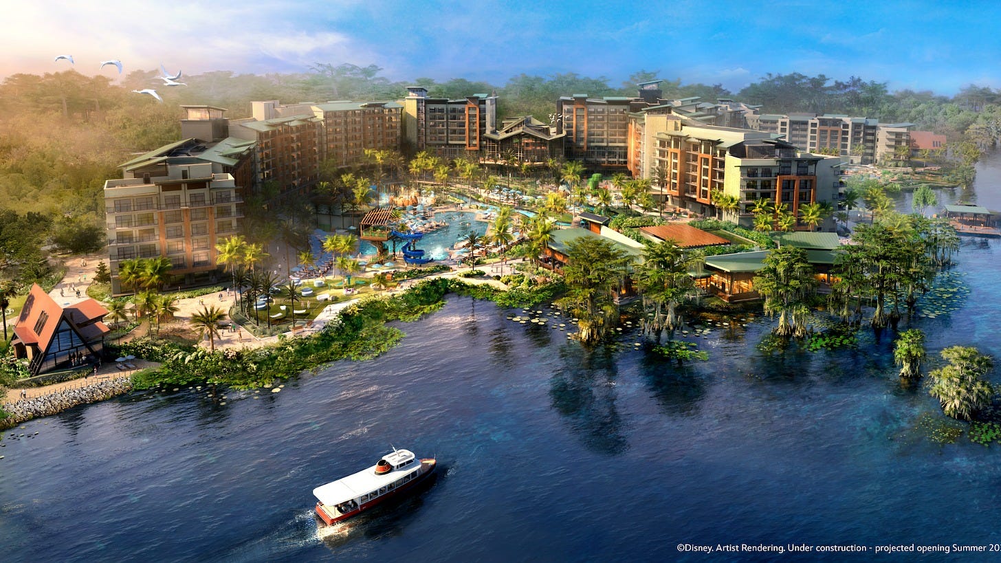 Artist rendering of Disney's Lakeshore Lodge on Bay Lake. Image: Disney
