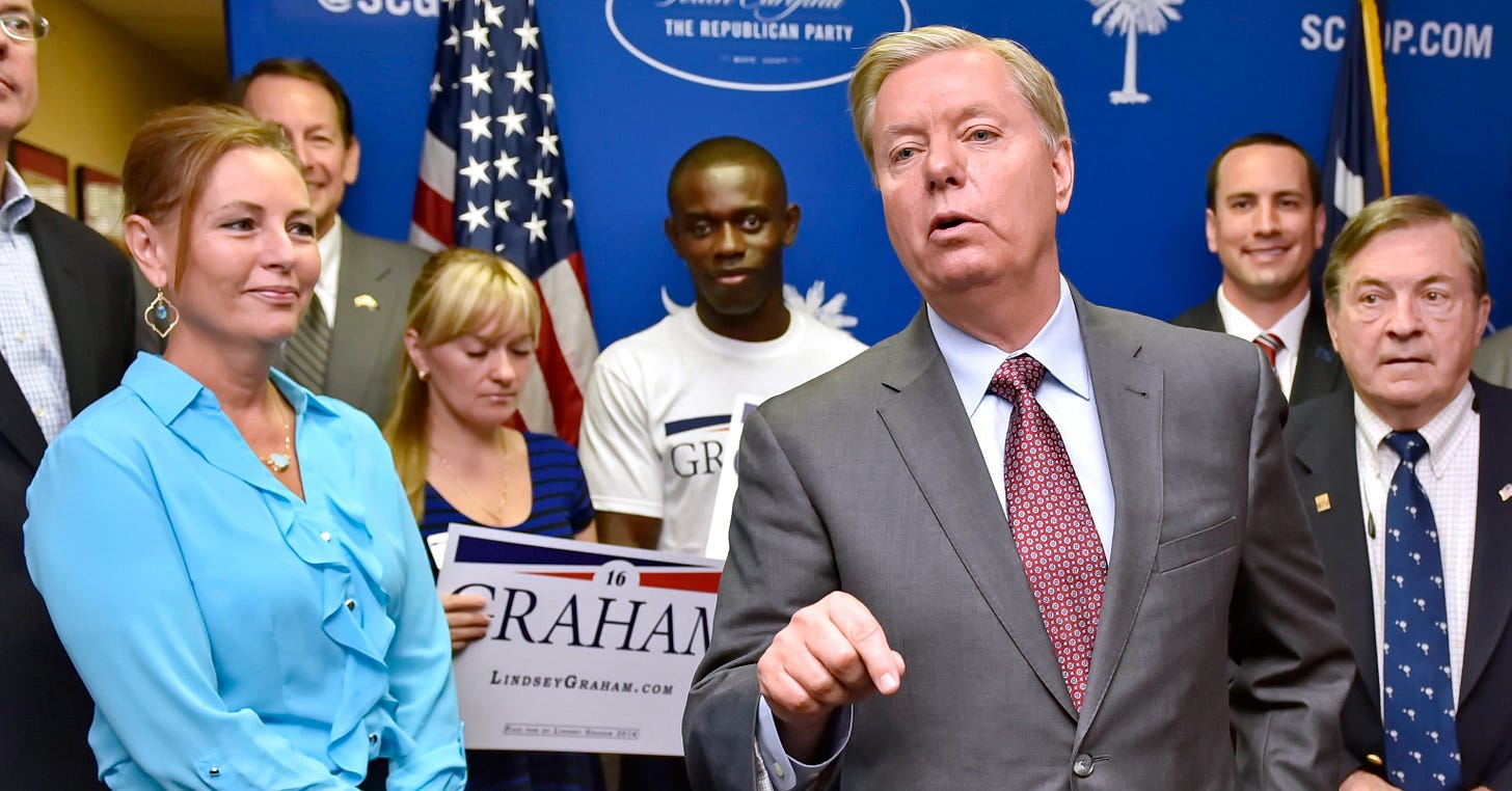 Lindsey Graham's sister will serve the remainder of his term, governor says Lindsey Graham's sister will serve the remainder of his term, governor says