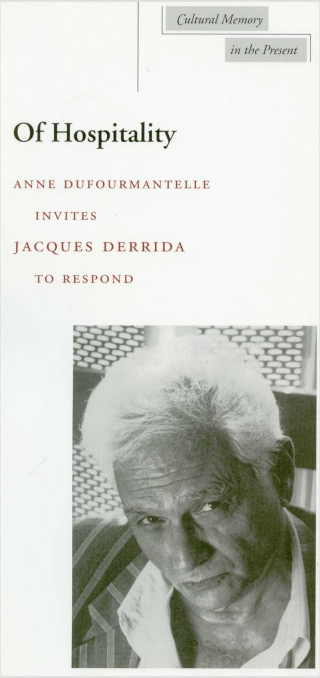 Of Hospitality | Stanford University Press