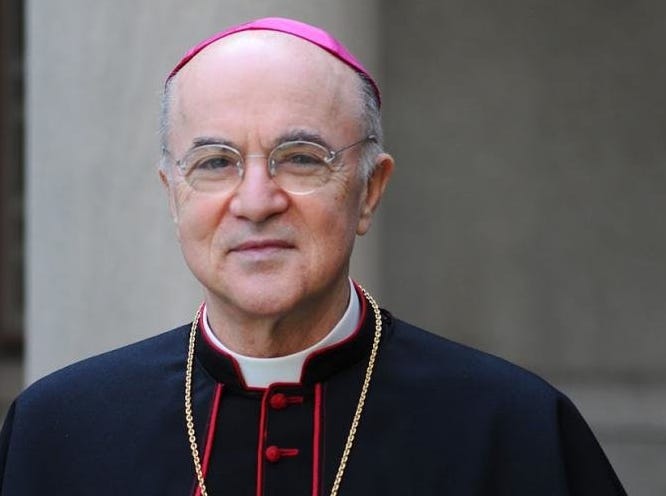 Archbishop Carlo Maria Viganò's address to Medical Doctors for Covid Ethics  International (MD4CE International) | Catholic Business Journal