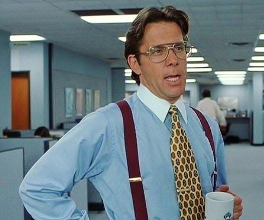 The boss from Office Space