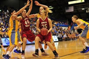 Nicole Seekamp - Courtesy University of South Dakota Athletics Nicole Seekamp - Courtesy University of South Dakota Athletics