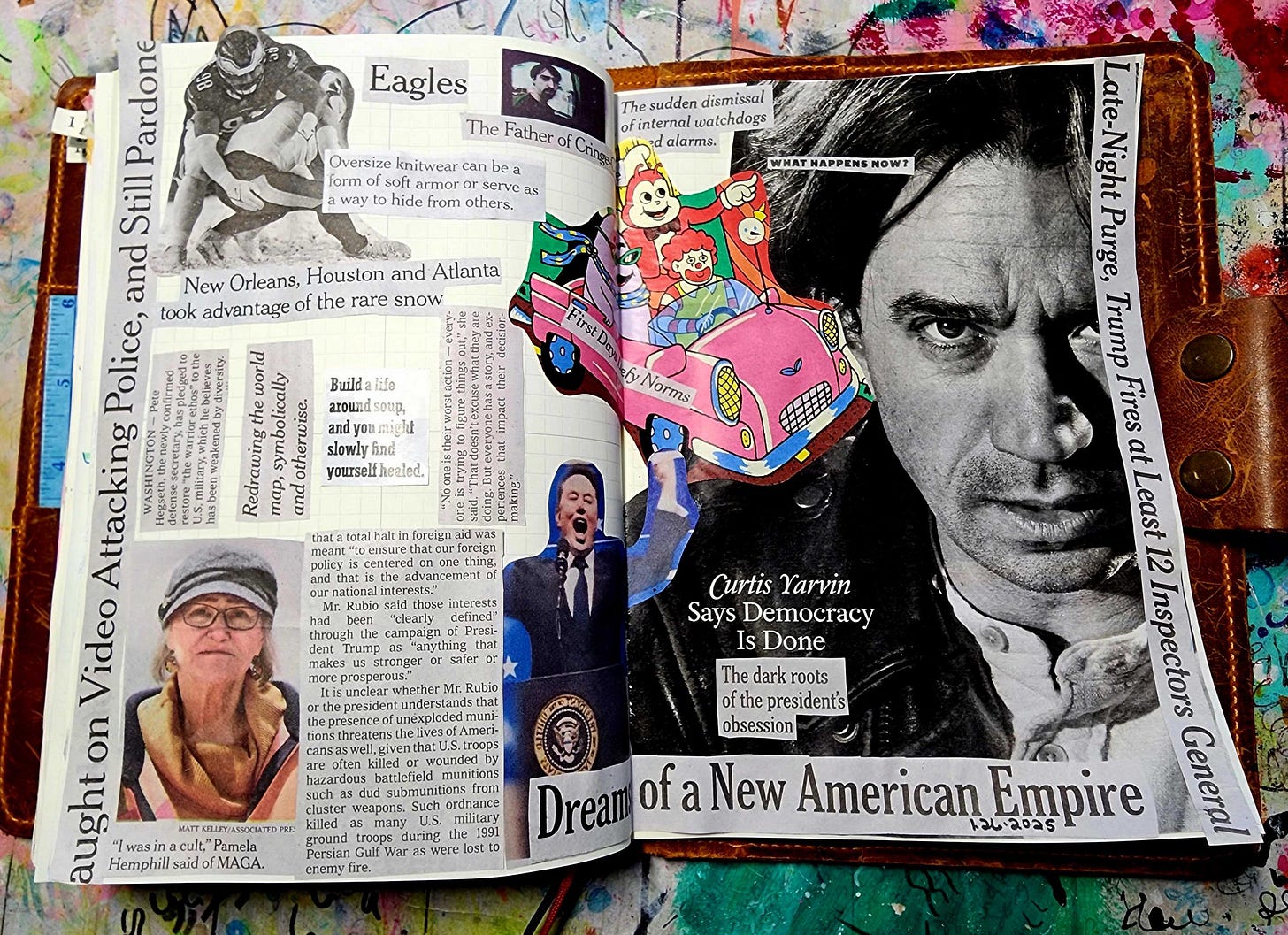 How to Start a Junk Journal 101: Newspapers