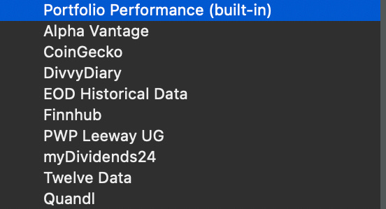 List of APIs sources