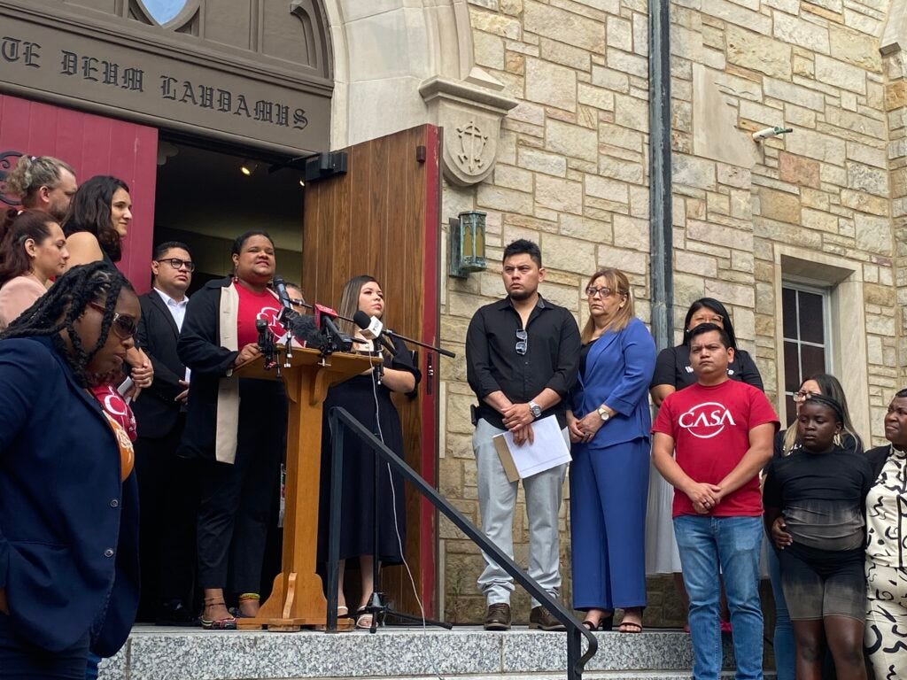 Nashville Advocates Rally Against Proposed ICE Call Center