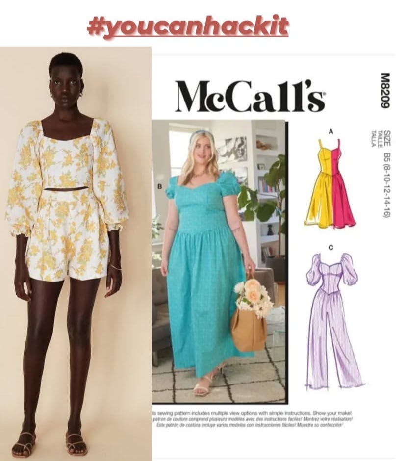 how to make an a line dress without a pattern Sewing Pattern for Summer Dress main image 0
