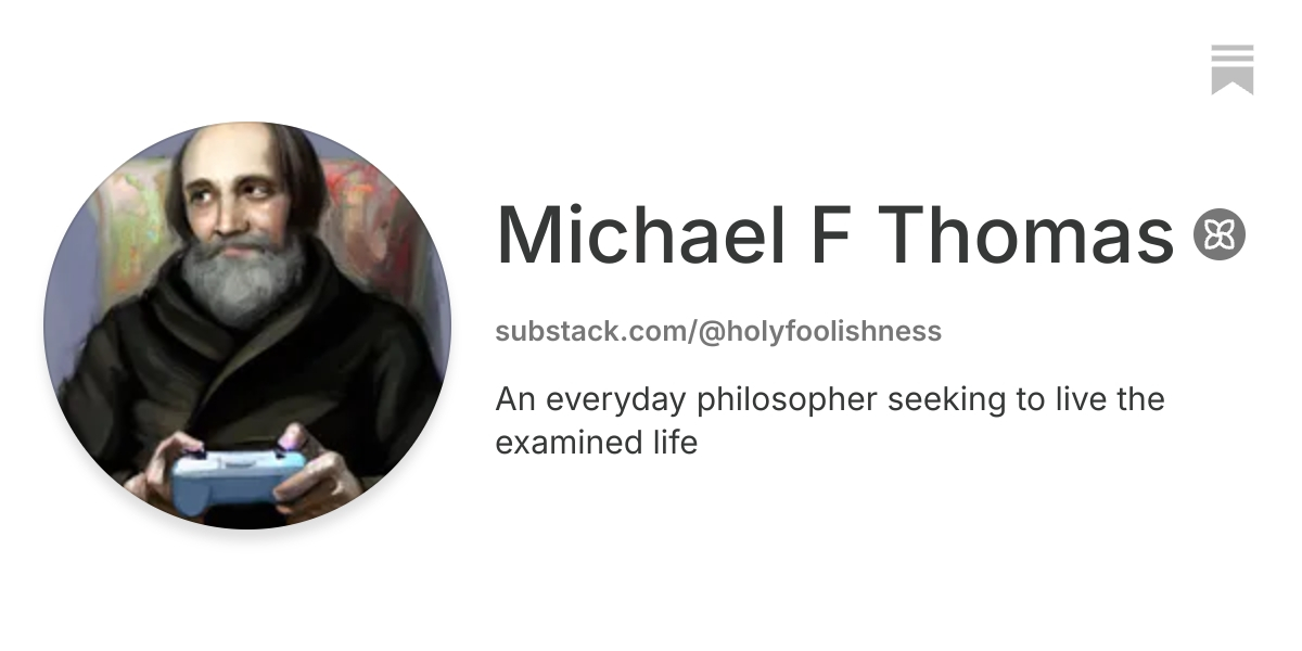 Michael F Thomas | Substack
