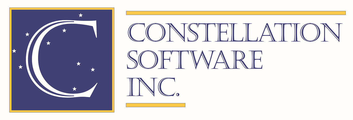 Home | Constellation Software Home | Constellation Software