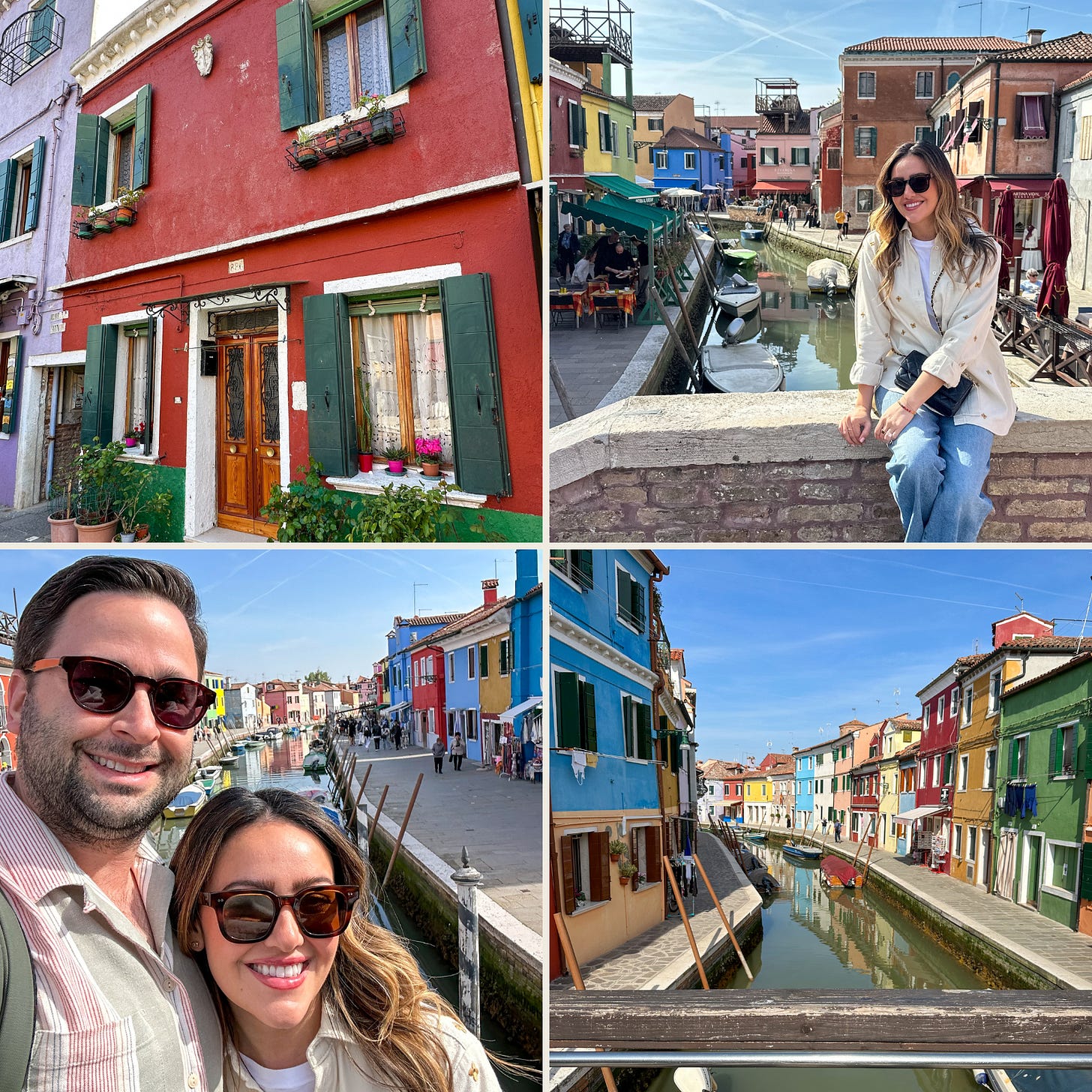 this is a picture of the burano canals in the best venice travel guide for italy