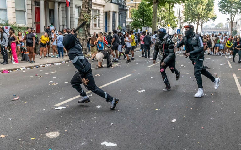 The Notting Hill Carnival has been the scene of violence in the past - Chris Strickland