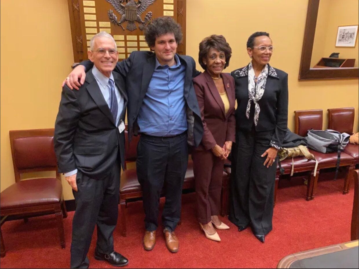 Sam Bankman-Fried and FTX Cronies Gave $300k to House Committee Members  Investigating Him