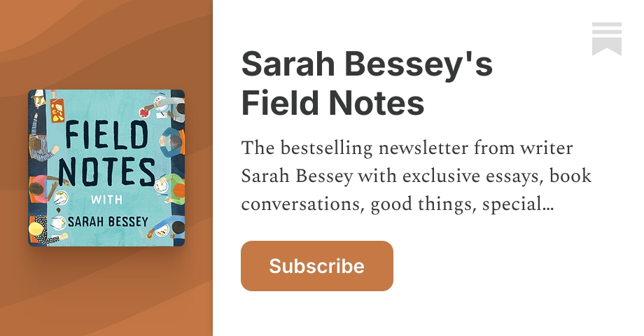 Sarah Bessey's Field Notes | Substack