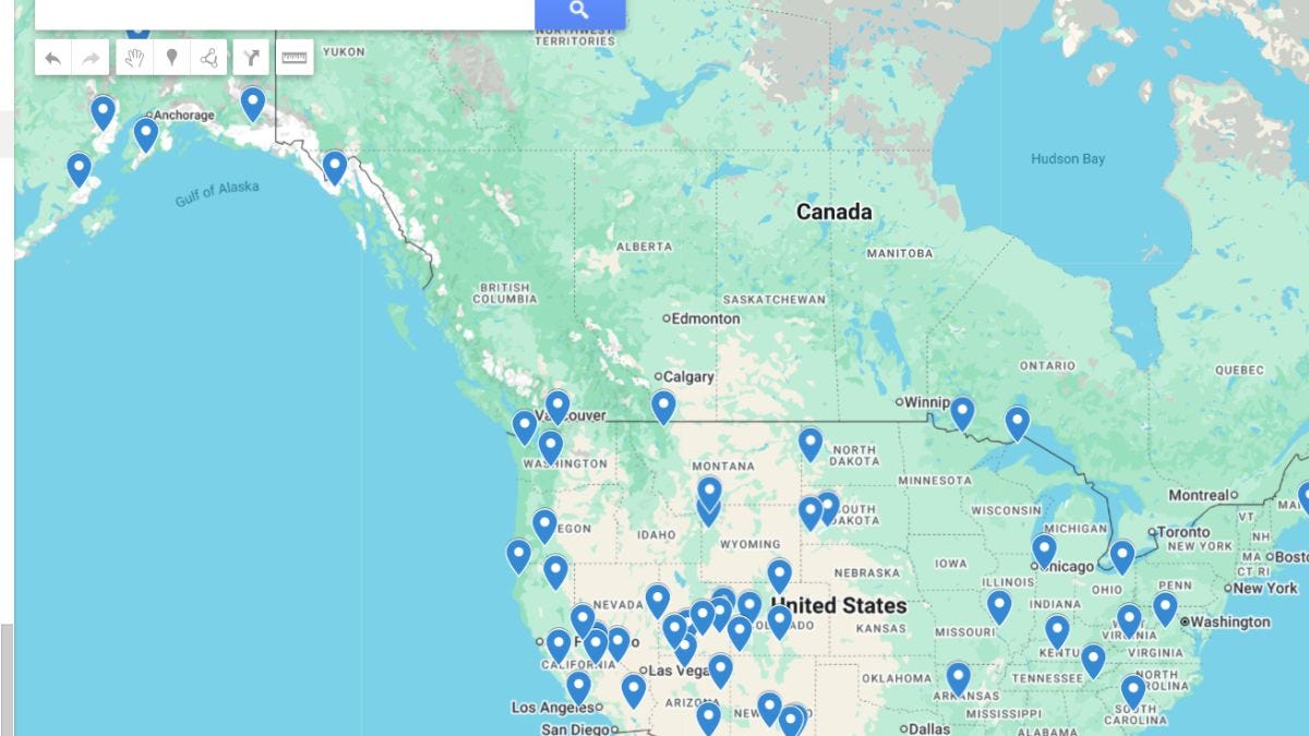 US National Parks Map: All 63 Parks