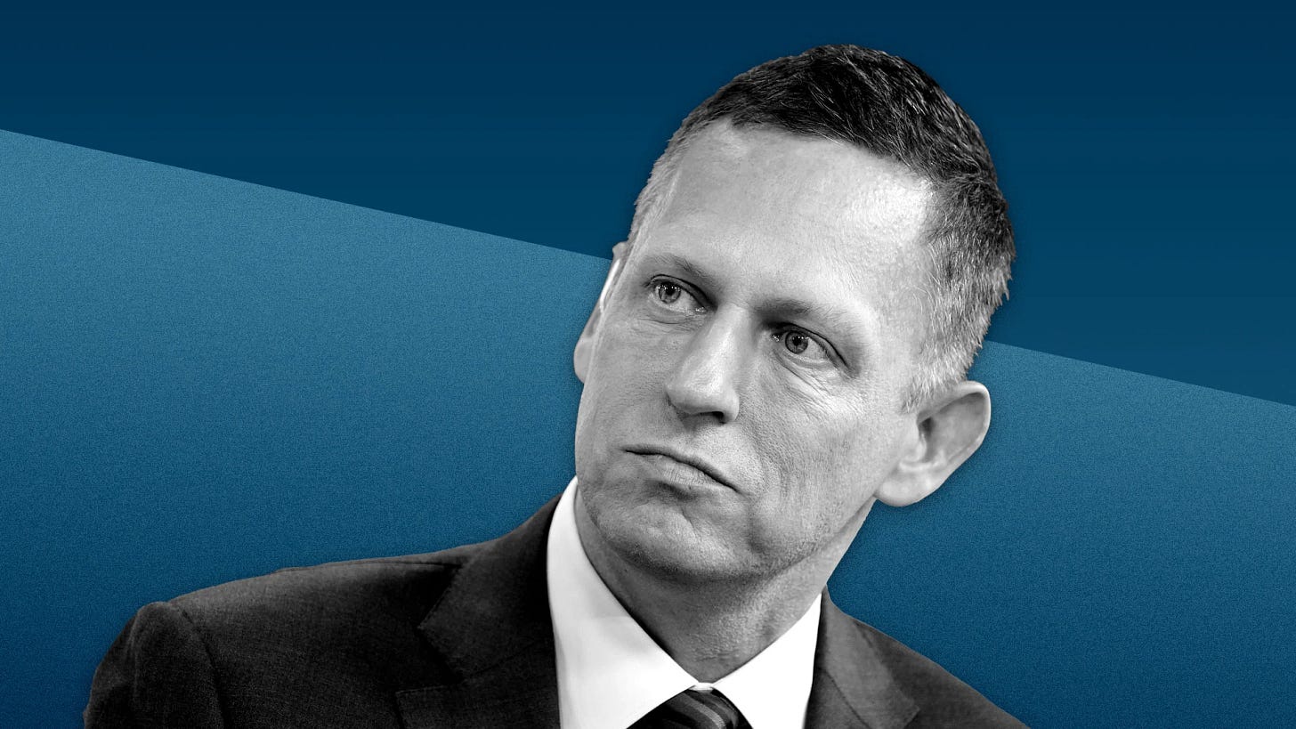 In Just 22 Years, Peter Thiel Turned $2,000 Into $5 Billion, Tax-Free.  Here's How