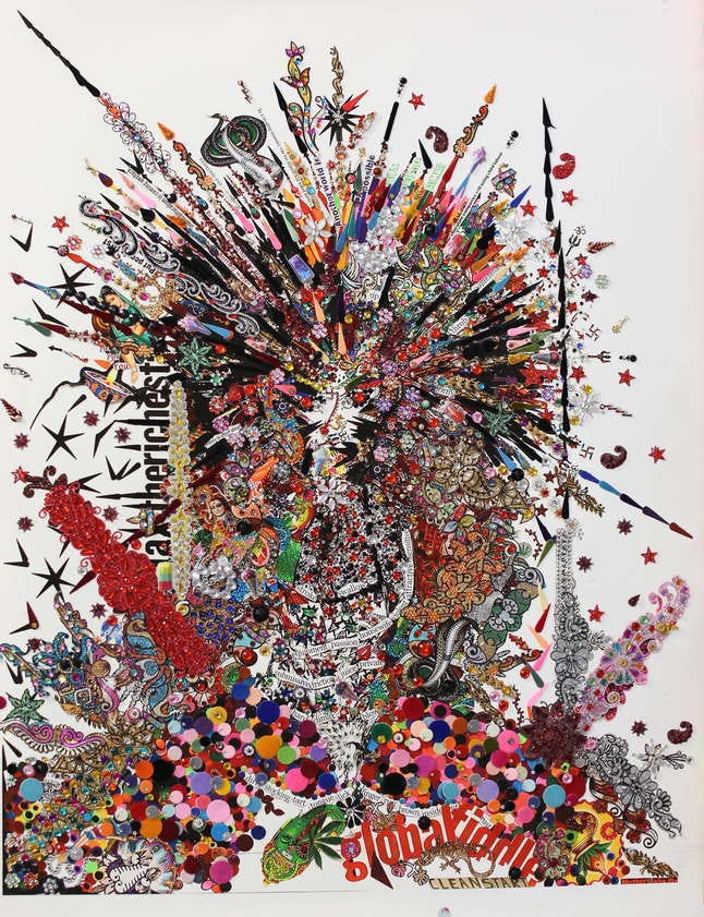 Dirty Bindi Girl, 2019 : Chila Kumari Singh Burman : Artimage
