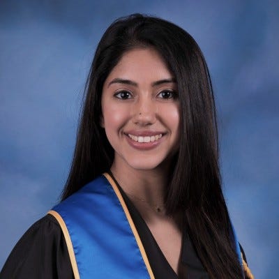 Left: Headshot photo of Ayelet Rosenberg. Right: Headshot photo of Snehal Bindra.