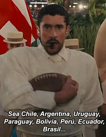 memory hoarder : TOGETHER WE ARE AMERICA BAD BUNNY Super Bowl LX...