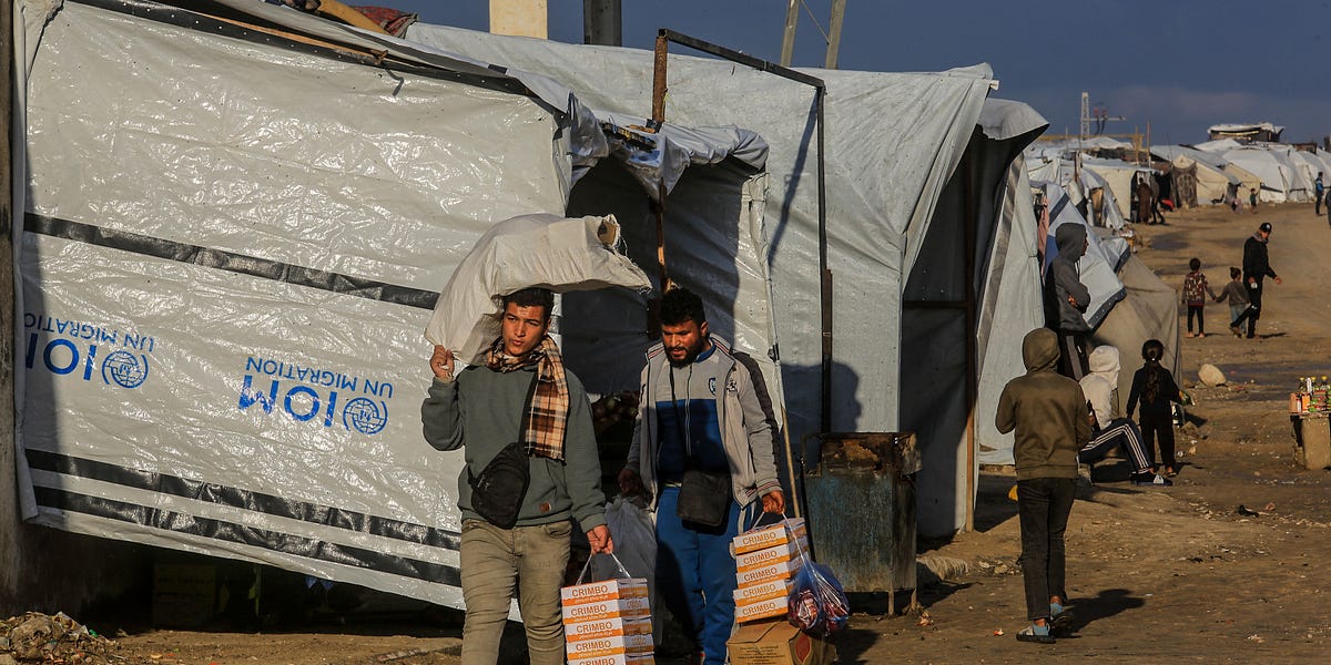 Shelter materials for 1.3 million in Gaza blocked at the border by Israel, as Israel facilitates one-way exit of 200 Palestinians from Gaza; Trump classifies fentanyl as a “weapon of mass destruction"