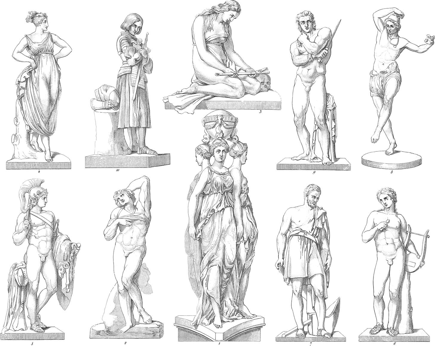 H. G Heck iluustration to the Iconographic Encyclopaedia, 1851