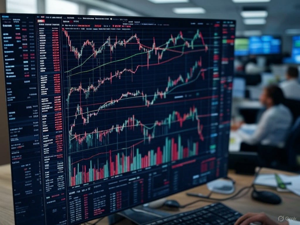 A Rare Stock Market Divergence - by Michael Harris