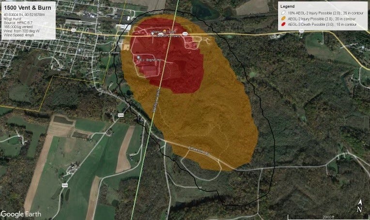 Impacted Area Map Impacted Area Map