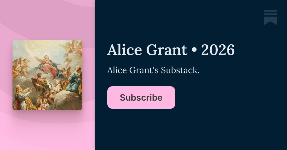Sub Alice Alice Grant • 2026 | Substack