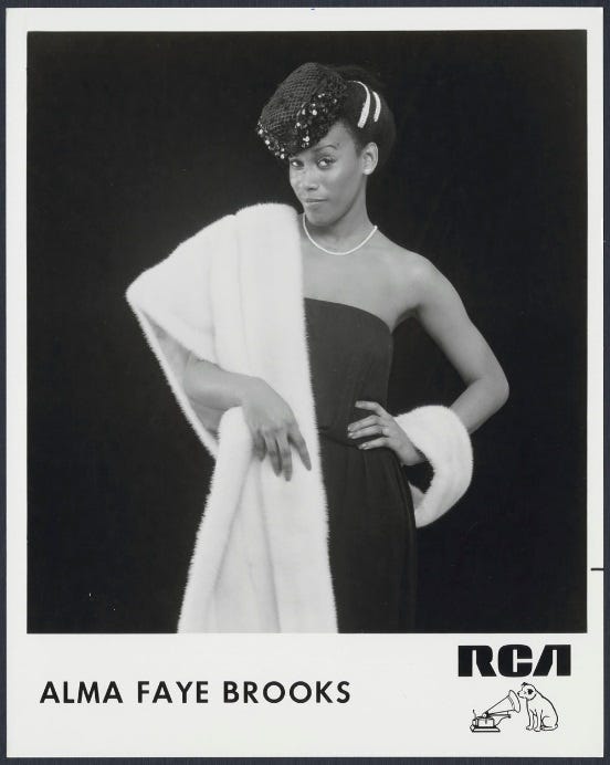 Lost City on Twitter: "The following year in 1978, Alma Faye received the  first of two nominations for Juno Awards (the Canadian Grammy's) for Most  Promising Female Vocalist alongside Claudja Barry, but